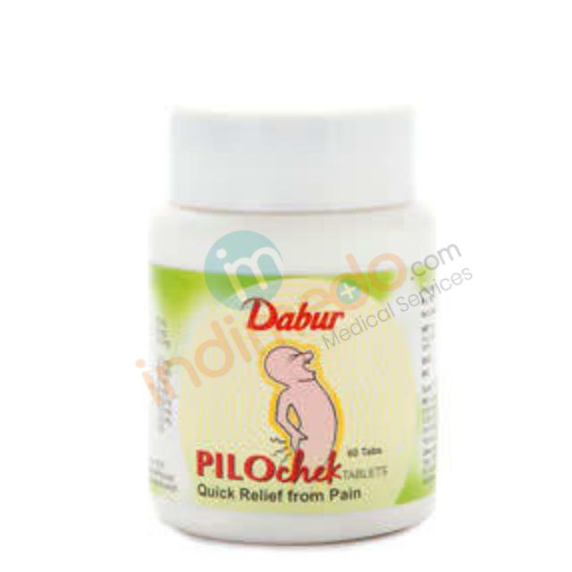 Dabur Pilochek Tablet - Relief From Pain & Discomfort Of Piles